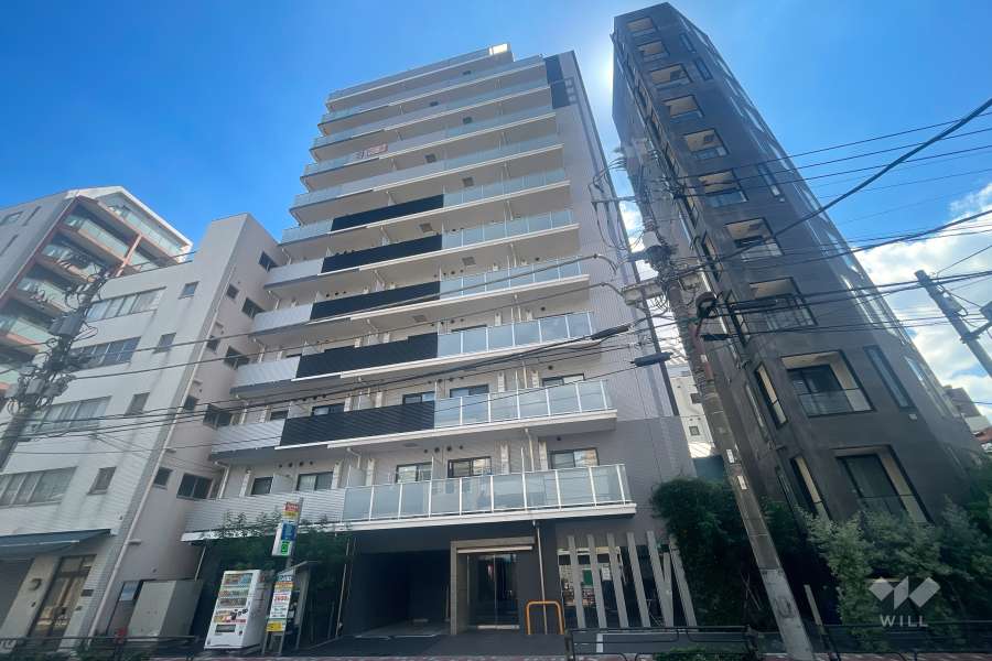 メイクスデザイン入谷2の外観（北西側から）