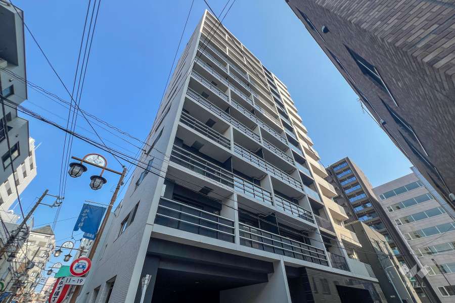 ライオンズ浅草橋ミレスの外観（北西側から）