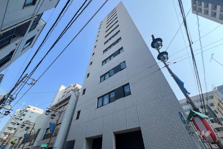 ライオンズ浅草橋ミレスの外観（北側から）