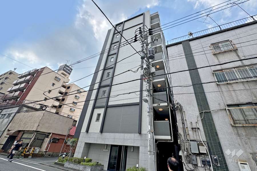 LINXAVENIRの外観（北側から）