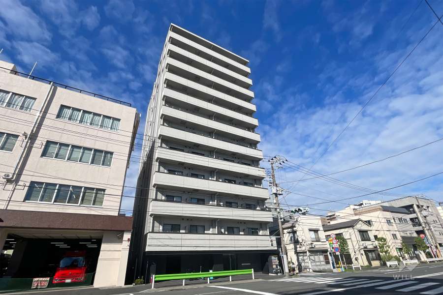 メイクスデザイン三ノ輪の外観（南東側から）　