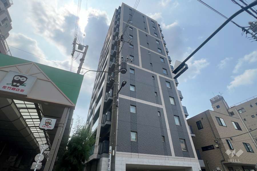 クリオラベルヴィ新御徒町の外観（北東側から）