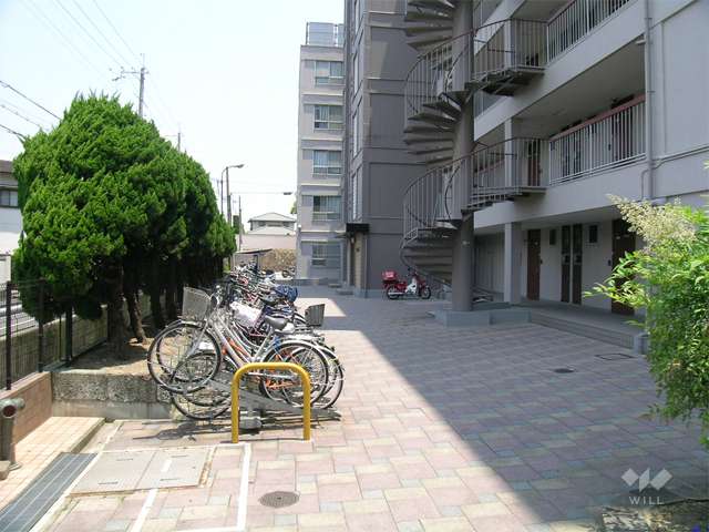 甲子園第8コーポラスB棟の敷地