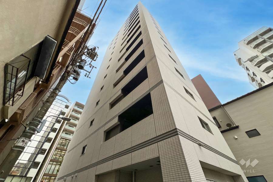 グランドコンシェルジュ新御徒町駅前の外観（北東側から）