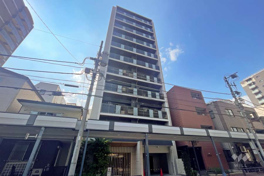 デュオヴェール浅草の外観（南東側から）