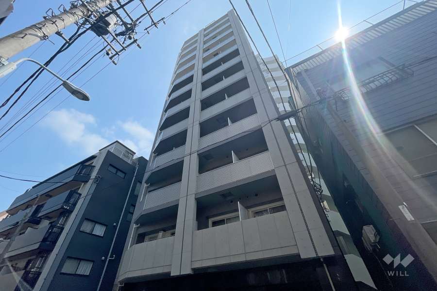 レアライズ浅草3の外観（南西側から）