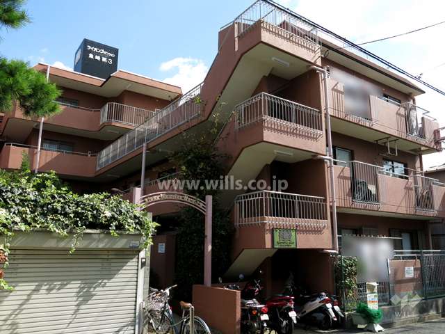 ライオンズマンション魚崎第３の外観（側から）