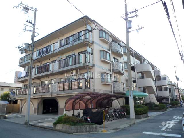 エンゼルハイム東灘の外観（北東側から）
