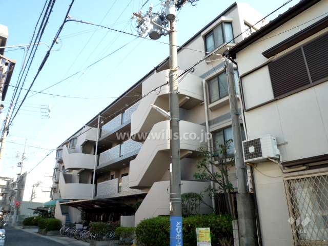 エンゼルハイム東灘の外観（北西側から）