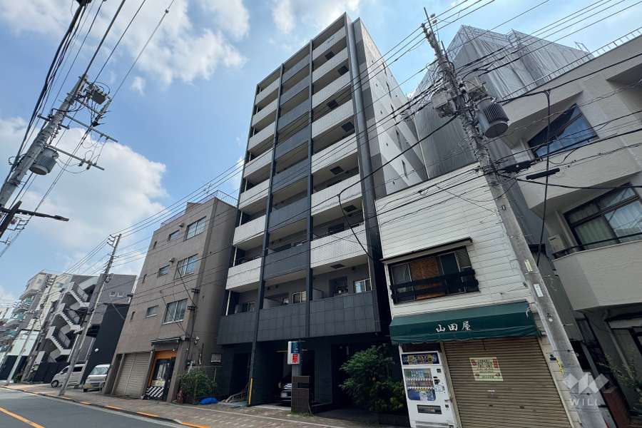 ヴィルヴィオ三ノ輪の外観（西側から）