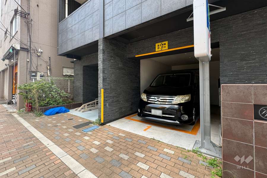 敷地内のコインパーキング