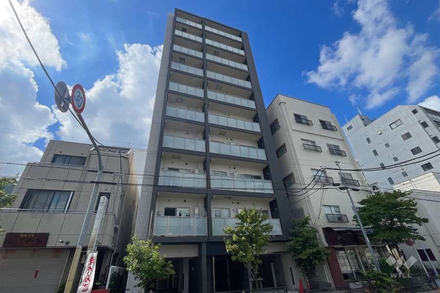 エーハウス浅草の外観（北東側から）