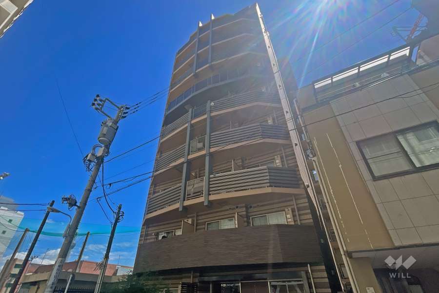 シーネクスプレミア浅草橋の外観（南西側から）