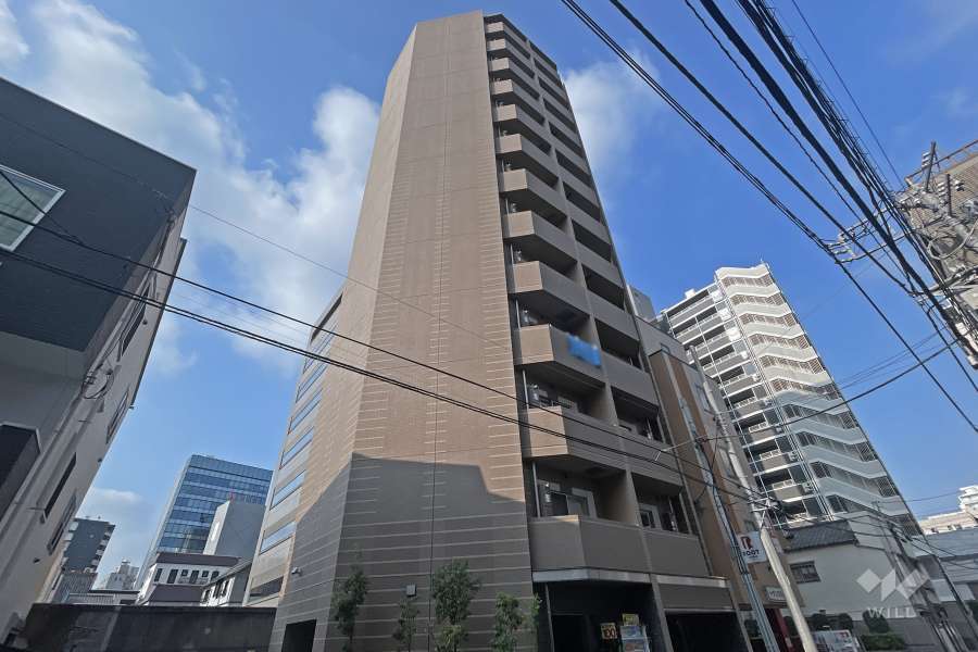 ジェノヴィア新御徒町スカイガーデンの外観（北東側から）