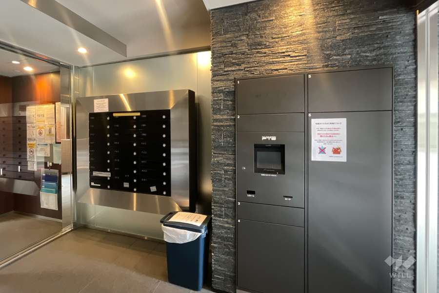 宅配ボックスと共用ポスト