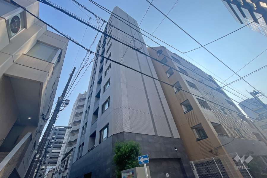 グランドコンシェルジュ蔵前の外観（北東側から）