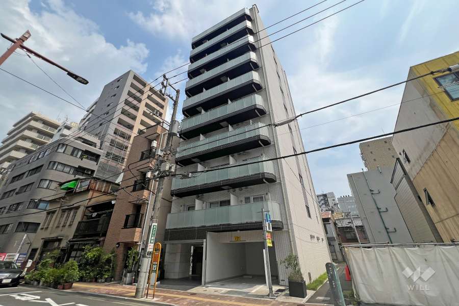 ジェノヴィア御徒町スカイガーデンの外観（南西側から）　　