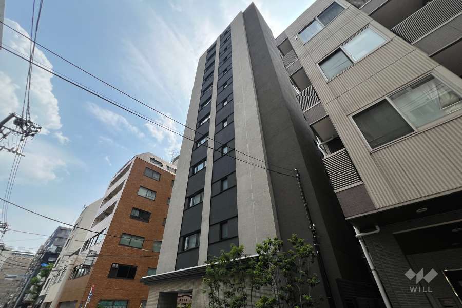 クレヴィア上野御徒町の外観（北西側から）