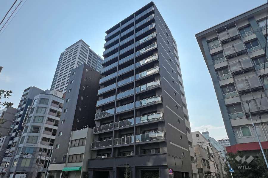 ウィルローズ秋葉原の外観（東側から）