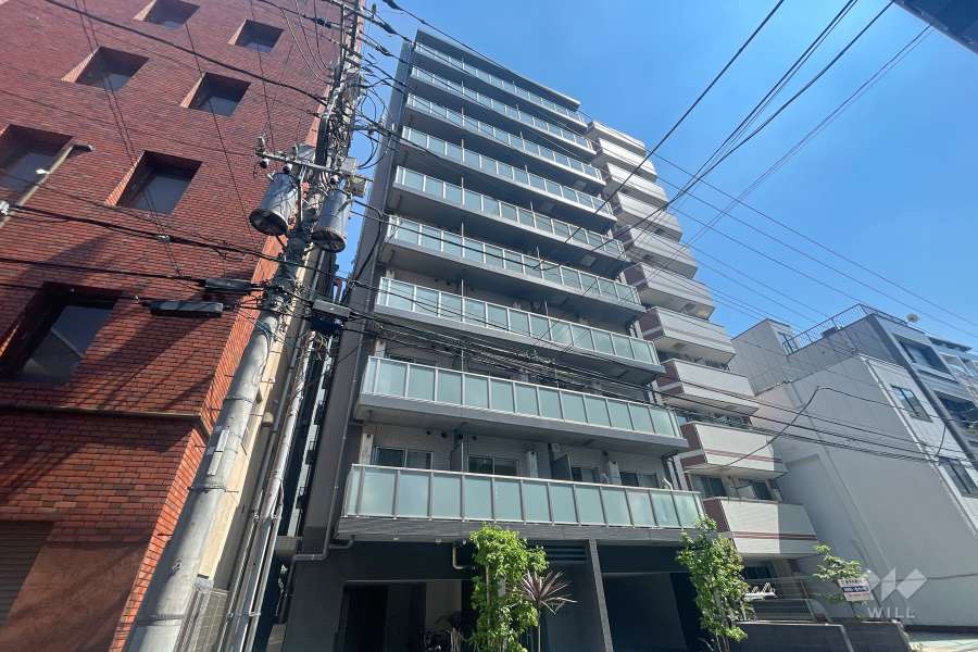 プレールドゥーク浅草5の外観（北西側から）