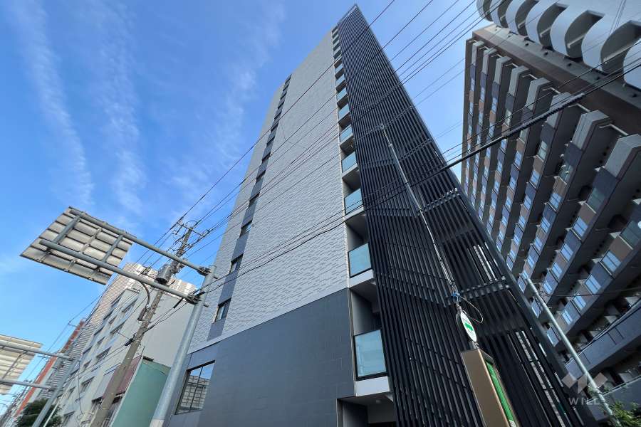 クレアホームズフラン東京三ノ輪敷地の外観（北西側から）