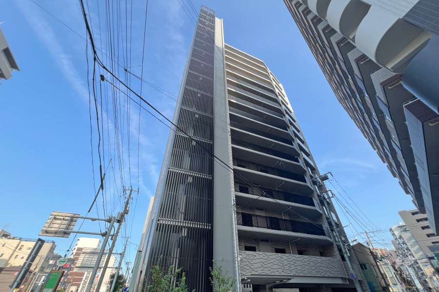 クレアホームズフラン東京三ノ輪敷地の外観（西側から）　