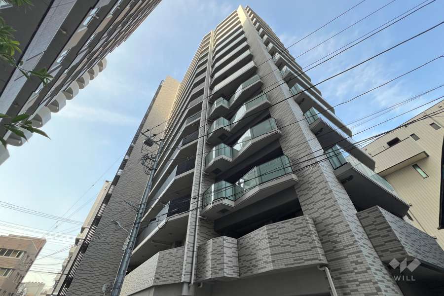 クレアホームズフラン東京三ノ輪敷地の外観（南西側から）