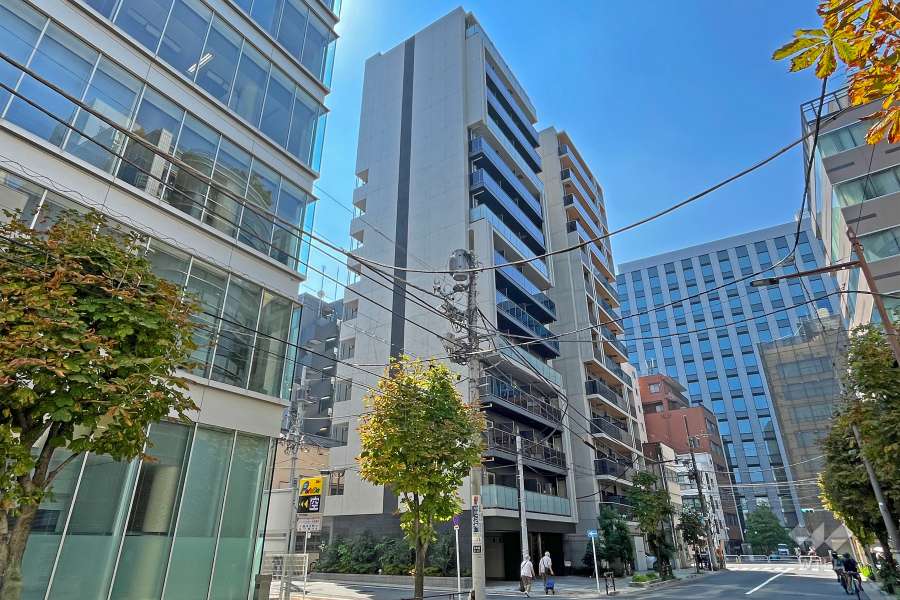 ステージファースト秋葉原の外観（北東側から）