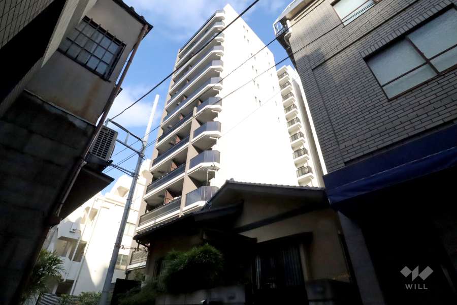 ザ・パークハウスアーバンス御徒町の外観(南西側から)