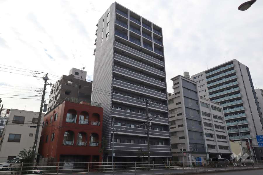 メインステージ三ノ輪Ⅲの外観(北東側から)