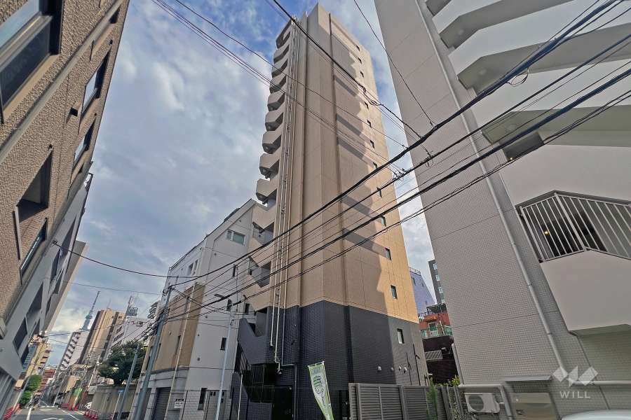 ガレリア東上野の外観（北西側から）