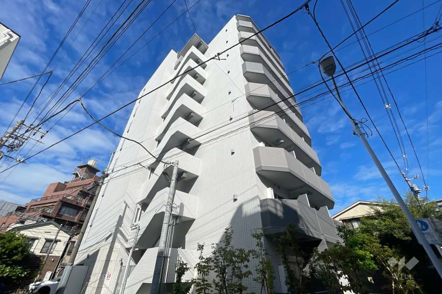 ジェノヴィア南千住6スカイガーデンの外観（南東側から）