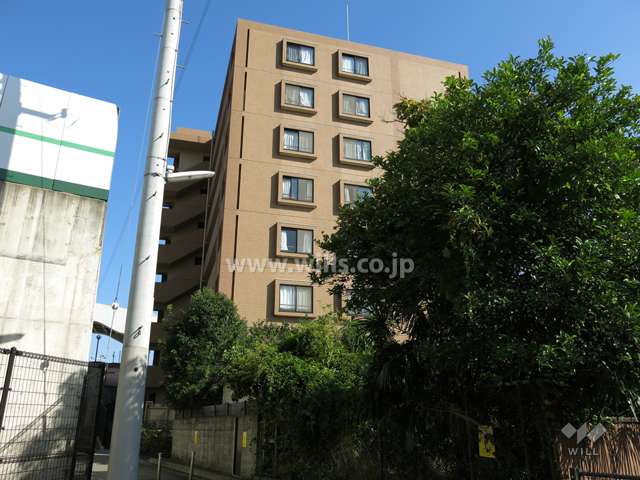 リブコート住吉川の外観（北西側から）