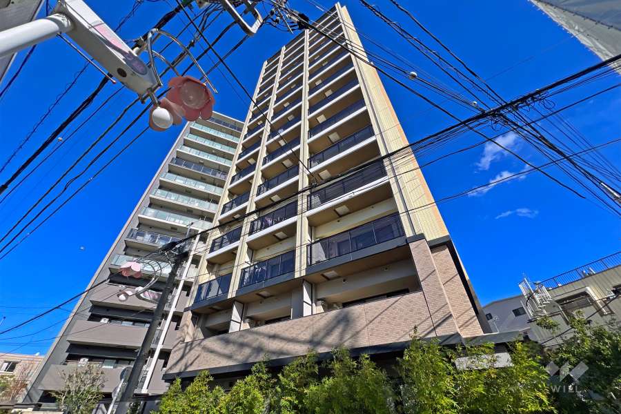 パークホームズ品川中延の外観（南西側から）