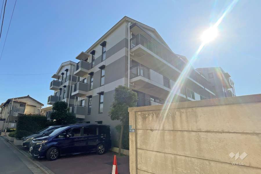 アトラス柴又の外観（北西側から）