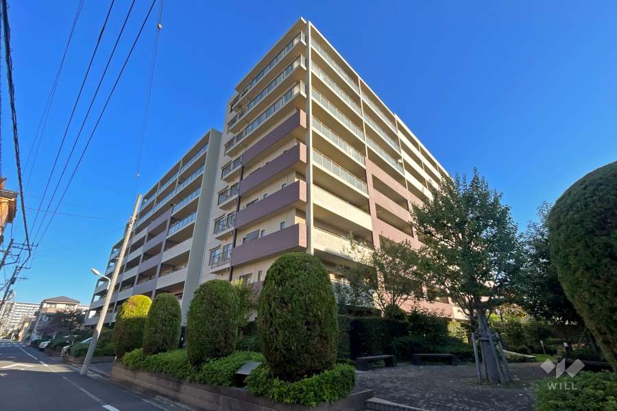 グリーンティエラ柴又の外観（南西側から）