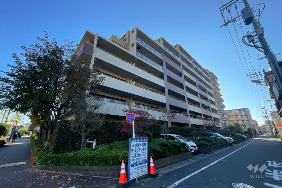 グリーンティエラ柴又の外観（北西側から）