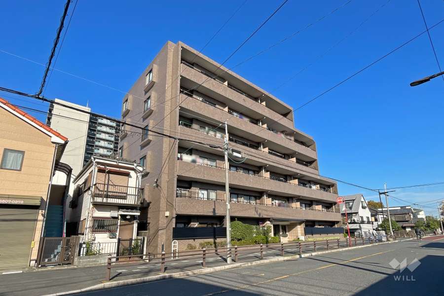 コスモ金町ロイヤルコートの外観（南東側から）