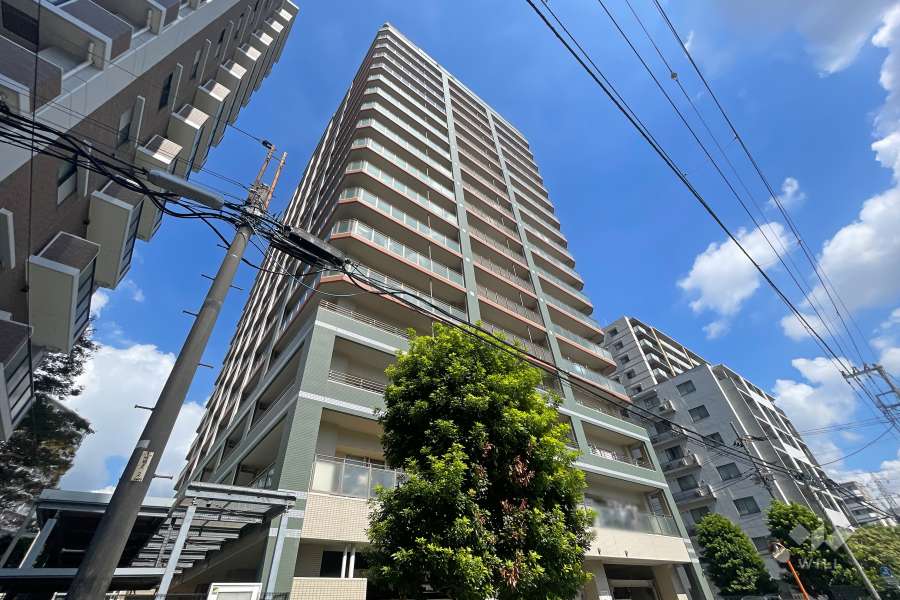 パークタワー東京イーストの外観（南西側から）