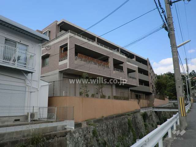 ジークレフ御影山手緑静館の外観（南西側から）