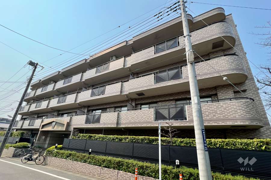 レクセルガーデン水元公園の外観（南東側から）