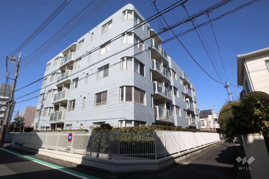 金町パークホームズの外観（南西側から）