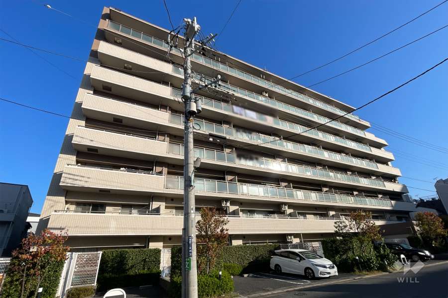 藤和シティホームズ金町レクシアの外観（南西側から）