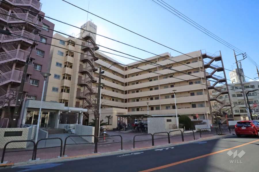 トーア立石マンションの外観（北東側から）