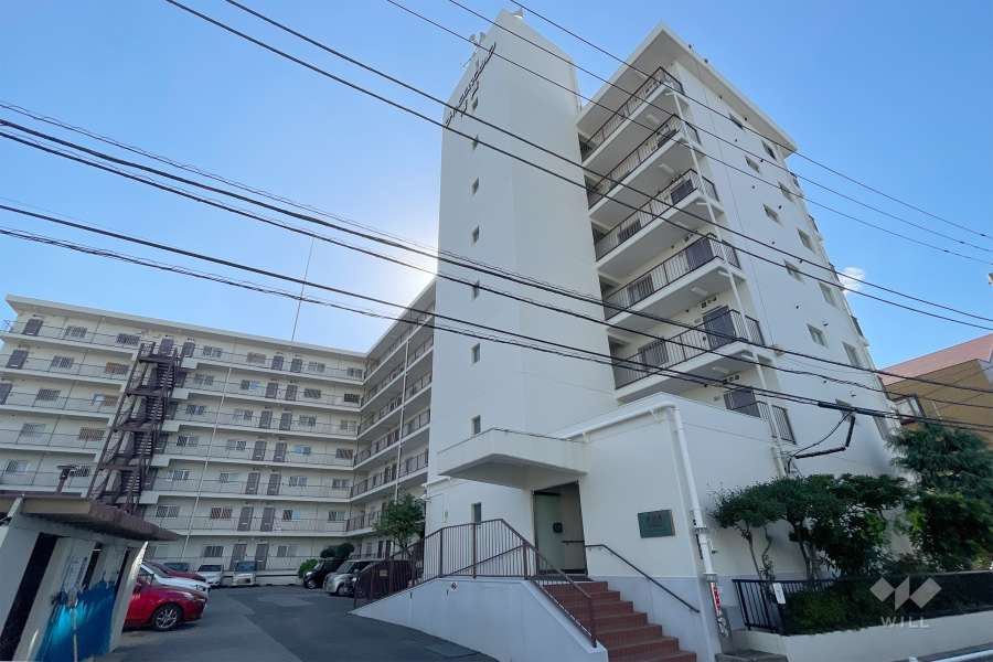 ライオンズマンション青戸の外観（北東側から）