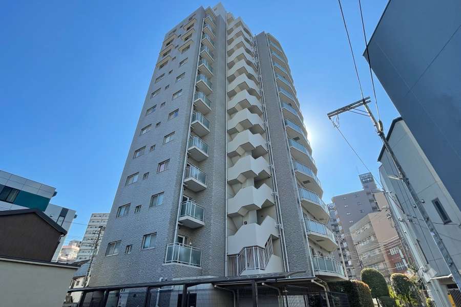 藤和シティホームズ新小岩2の外観（北西側から）