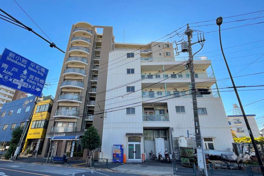 D'クラディア葛飾親水公園の外観（北側から）