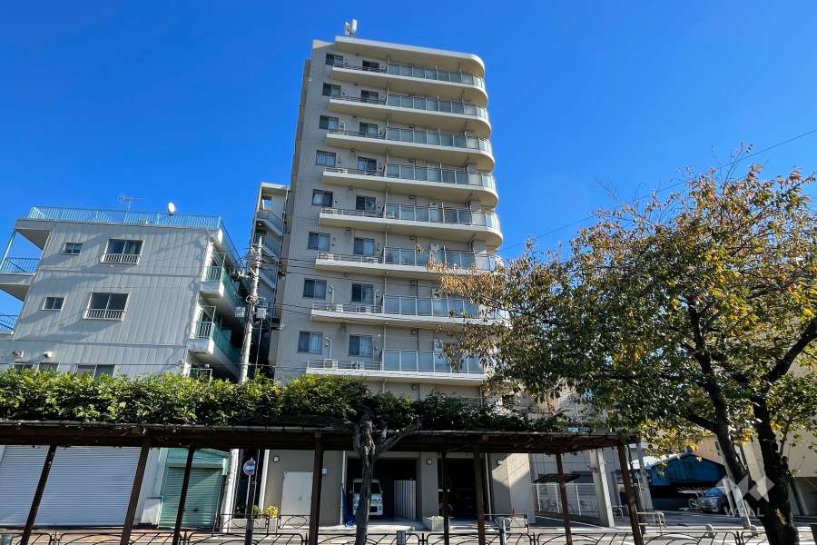 D'クラディア葛飾親水公園の外観（北西側から）