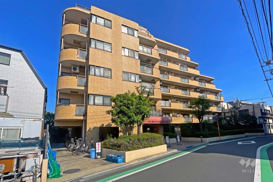 ライオンズマンション堀切菖蒲園第2の外観（南西側から）