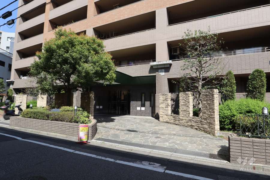 西側エントランスアプローチ